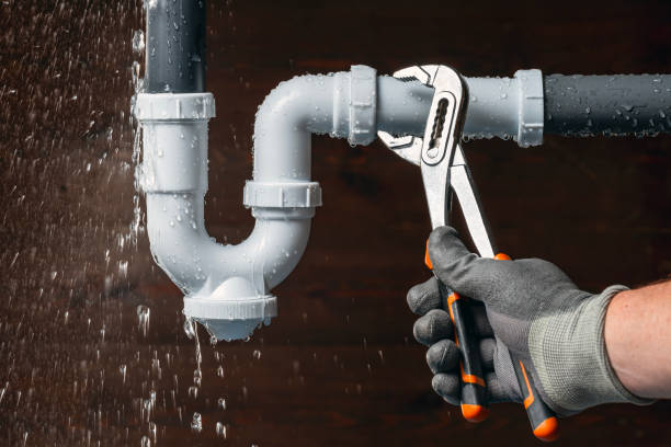 Professional Sewer Line Repair technician working in North Wales, PA